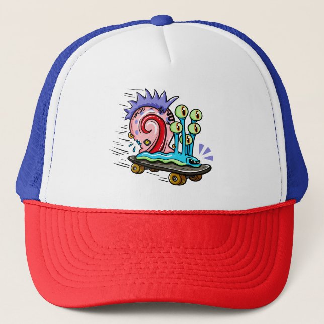 Gary Skateboard Truckerkappe (Vorderseite)