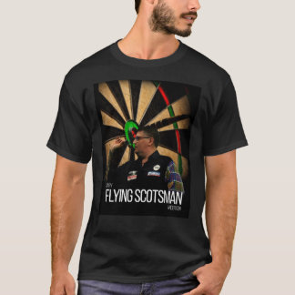 Gary The Flying Scotsman Anderson Darts Graphic T- T-Shirt