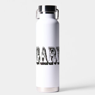 "Gary's Name in a Dimensional Karo" Trinkflasche