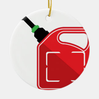 Gas kann keramikornament