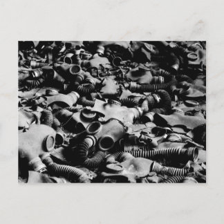 Gas Masks Postkarte