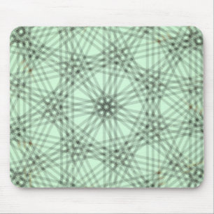 Gas Pump Milk Glass Kaleidoscope Mousepad