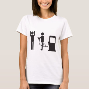 Gas-Pumpen-Raub T-Shirt