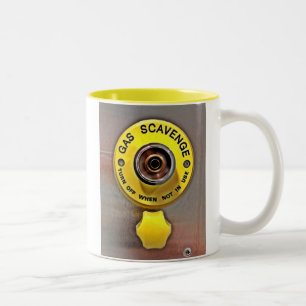 GAS REINIGEN KAFFEE-TASSE ZWEIFARBIGE TASSE