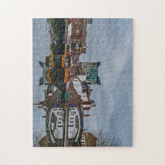 Gas-Straßen-Becken-Birmingham-Puzzlespiel (Vertikal)