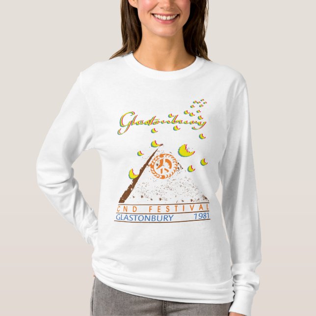 GAS T - CND, Glastonbury 1981 T-Shirt (Vorderseite)