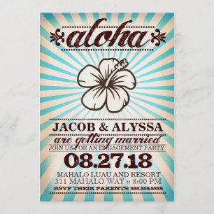 GASCHROMATOGRAPHIE Aloha Einladung
