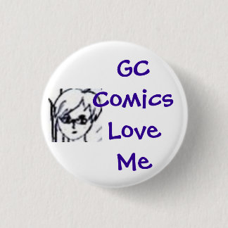 GASCHROMATOGRAPHIE Comic-Liebe ich Button