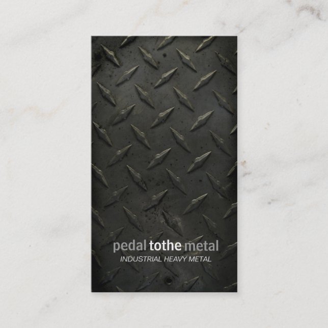 GASCHROMATOGRAPHIE | Pedal zum Metall Visitenkarte (Vorderseite)