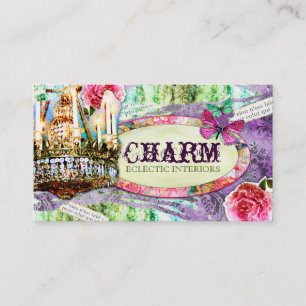 GASCHROMATOGRAPHIE schäbiger Vintager Charme - Visitenkarte