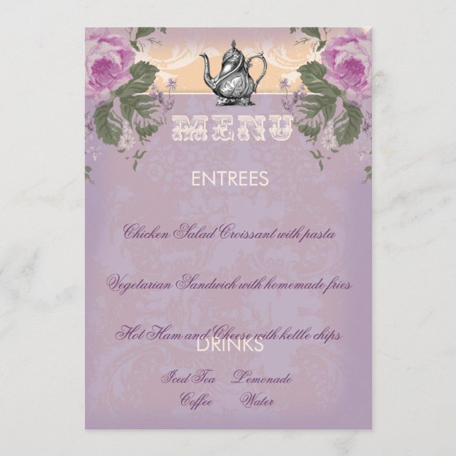 GASCHROMATOGRAPHIE Vintages Menükarte (Vorderseite)