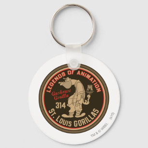 Gashouse Gorillas Logo Feat. Pitcher Schlüsselanhänger