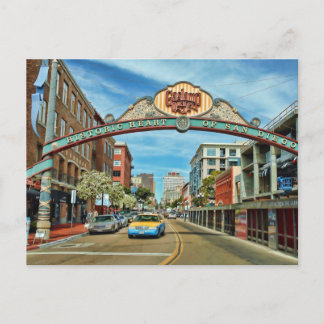 Gaslamp District San Diego Postcard Postkarte