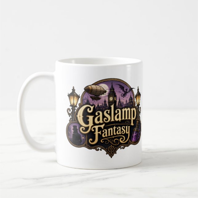 Gaslamp Fantasy Kaffeetasse (Links)