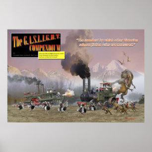 GASLICHT Kompendium-Plakat Poster