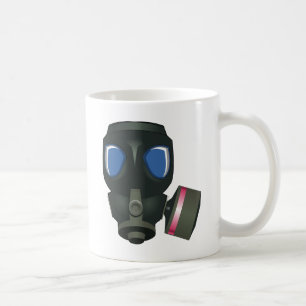 Gasmaske Kaffeetasse