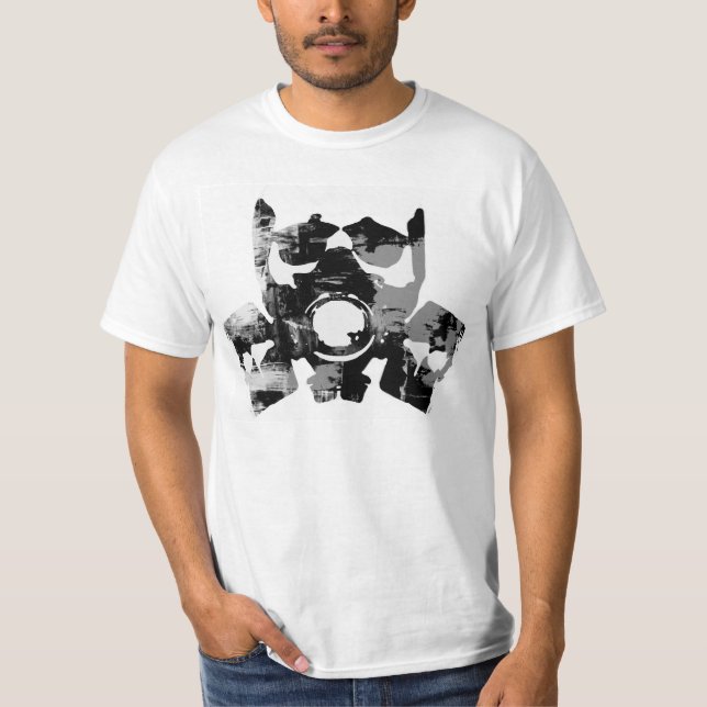 Gasmaske-Shirt T-Shirt (Vorderseite)