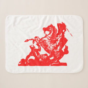 Gaspard's Children Flag - Small Sherpa Blanket Sherpadecke