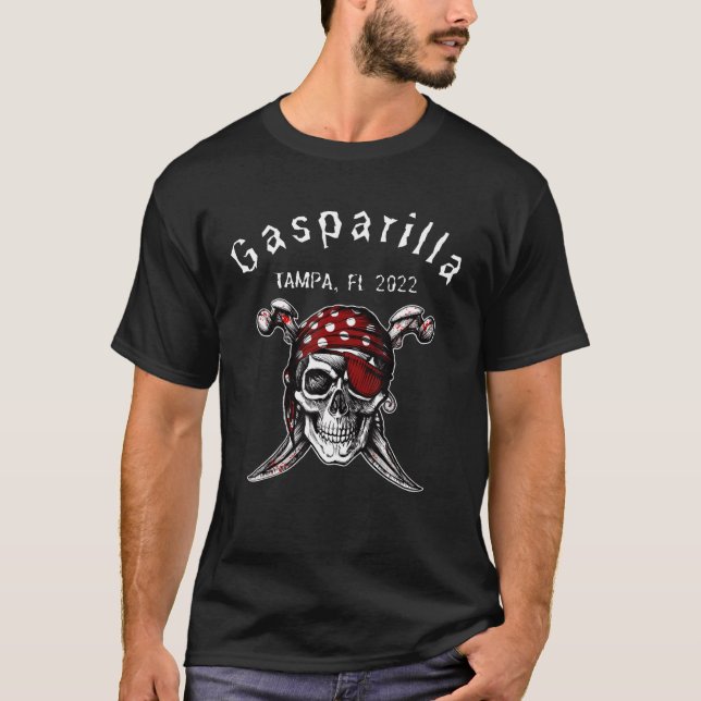 Gasparilla 2022 Pirate Festival - Martha Argerich  T-Shirt (Vorderseite)
