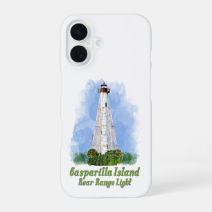 Gasparilla Island Rear Range Light - Florida iPhone 16 Hülle