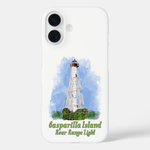 Gasparilla Island Rear Range Light - Florida iPhone 16 Hülle