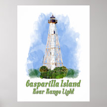 Gasparilla Island Rear Range Light - Florida