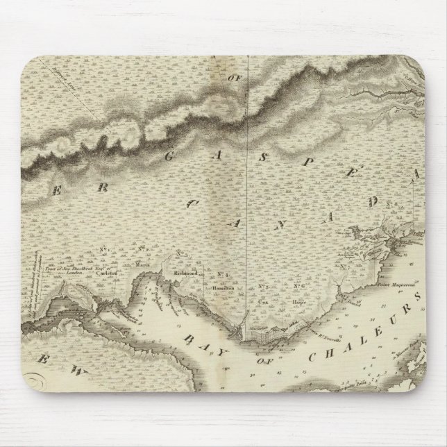 Gaspe-Halbinsel Mousepad (Vorne)