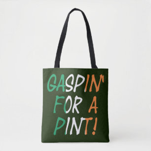 Gaspin' für einen Pint-Knoten Tasche