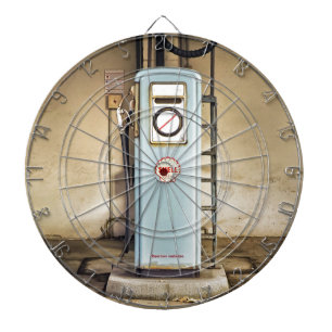 Gaspumpe Dartscheibe