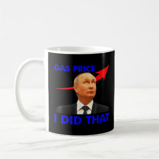 Gaspumpe Gaspreise ich tat, dass lustige Meme T - Kaffeetasse