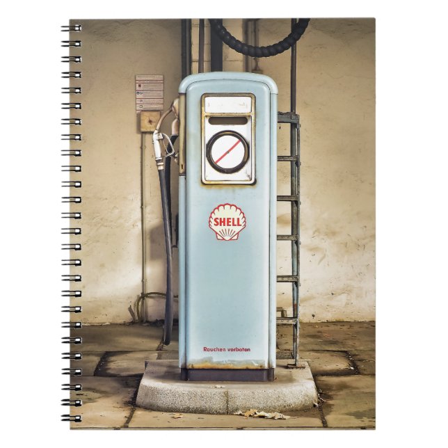 Gaspumpe Notizblock (Vorderseite)
