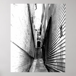 Gasse in Sausalito Poster