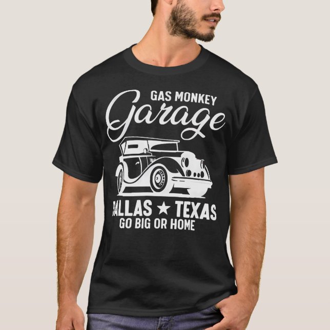 Gassstation für Affen T-Shirt (Vorderseite)