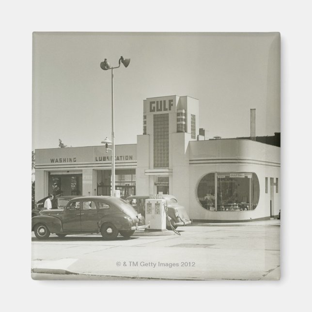 Gasstation Magnet (Vorne)