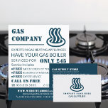 Gassymbol, Gasingenieur und Lieferantenwerbung Flyer<br><div class="desc">Gas Icon,  Gas Engineer & Supplier Advertising Flyer durch den Business Card Store.</div>