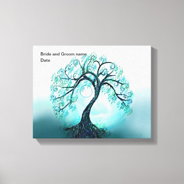 Gast Book Alternative Tree of Life Leinwanddruck (Vorderseite)