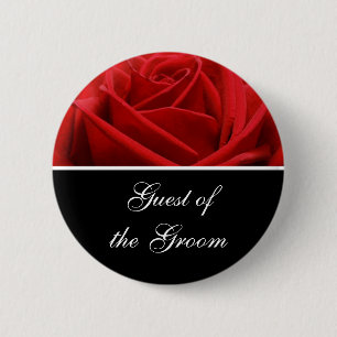 Gast-Hochzeitsempfehlung von Groom Button