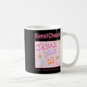 Gast Karo Jesus bezahlt es alles Christliche Osten Kaffeetasse