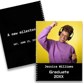 Gast von Fun & Modern Simple Graduation Party Notizbuch