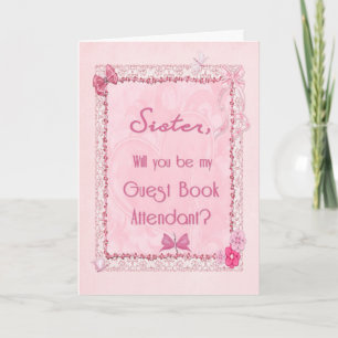 Gastbuchbetreuer Karte