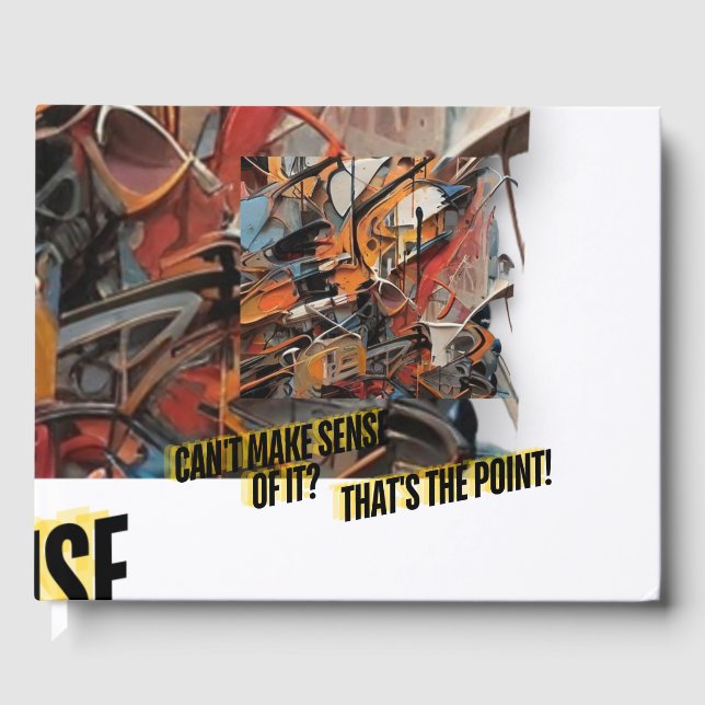 Gastbücher/Abstrakte Kunst Gästebuch (Vorderseite)