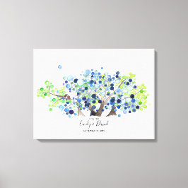 Gästebuch Alternative - Leinwand - Romantischer Wa