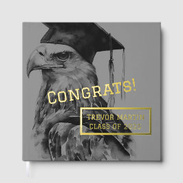 Gästebuch der einzigartigen Foil Graduation Party