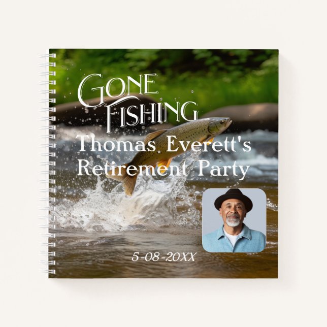 Gästebuch des Party "Themed Retirement" Notizbuch (Vorderseite)