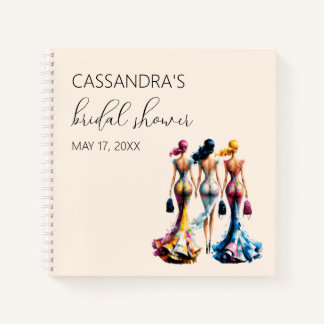 Gästebuch Elegantes Dressing Girls Brautparty Notizbuch