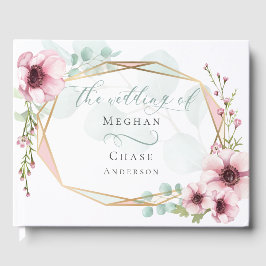 Gästebuch Fresh Spring Blumen and Foliage