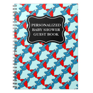Gästebuch für Babydusche   Personalisiertes Note Notizblock