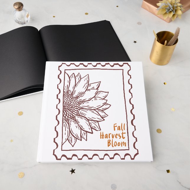 Gästebuch für Fall Quote (Vorderseite offen)
