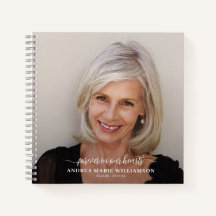 Gästebuch für Gedenkfeier oder Beerdigung des Foto