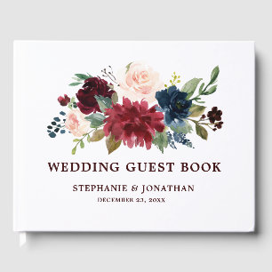Gästebuch für Hochzeiten in Burgund, Rote Marine